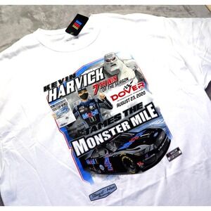Kevin Harvick Monster Mile Dover NASCAR T Shirt 3XL NWT Stewart-Haas Racing